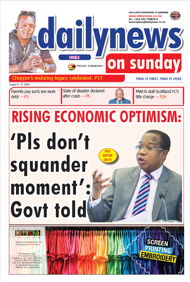 Sunday 2 August 2026